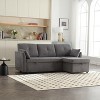 TiramisuBest Furniture, Modular Sectional Sofa with Storage, Sideboard Buffet Style Design for Living Room - 2 of 4