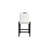 Meridian Furniture,Aimee Cream Vegan Leather Counter Stool - 3 of 4