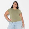 Women's Short Sleeve Crewneck ButterBliss T-Shirt - Wild Fable™ - 2 of 3
