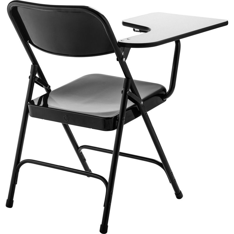 2pk Tablet Arm Folding Chair Black- Hampden Furnishings, 5 of 10