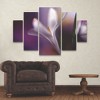 Trademark Fine Art Heidi Westum  Midnight Crocus 5 Piece Panel Set Art - 3 of 3