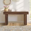 MAYEERTY 63-Inch End Table, Farmhouse Wooden Sofa Table Entryway Table - 2 of 4