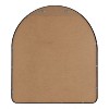 Kate and Laurel Zayda Metal Arch Mirror, 32x36, Black - 3 of 4