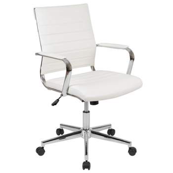 Merrick Lane High Back Home Office Chair With Pneumatic Seat Height Adjustment And 360° Swivel