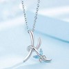 Butterfly Initial Necklace, Personalized Gift for Mom, Sister, Daughter, 18 Chain - 3 of 4