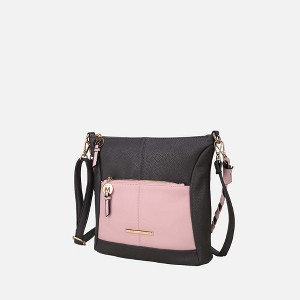 MKF Collection Nala Vegan Color-block Leather Women’s Shoulder Bag by Mia K - 1 of 4