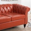 CAVINAS Sofas for Living Room, Modern Sectional Sofa, Upholstered Futon Couch, Oversized Chaise Lounge for Living Room - 3 of 4