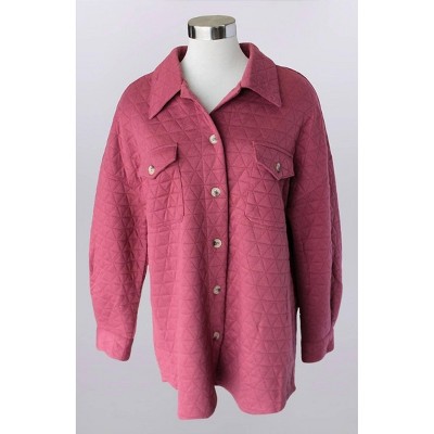 Women's Quilted Shacket - Keren Hart S