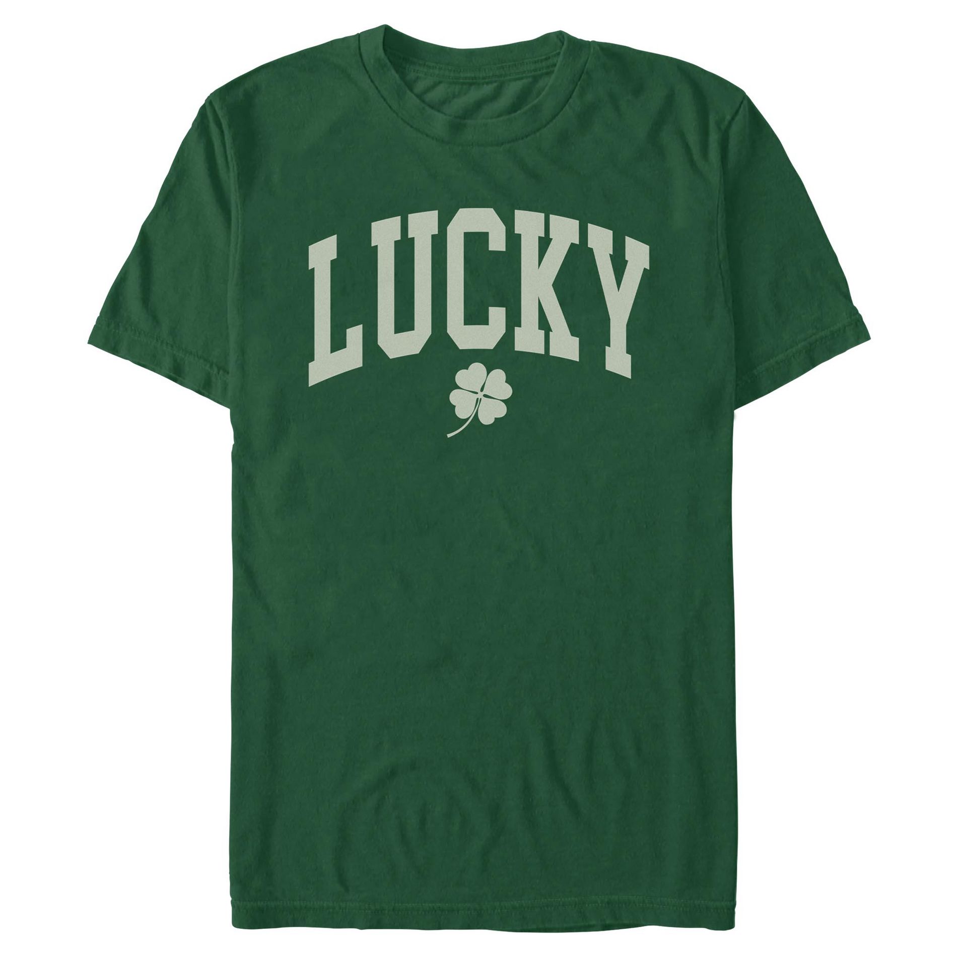 Mens Lost Gods Bold Lucky Clover T Shirt