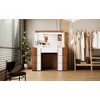 44.4" Elegant Vanity Table with Large Lighted Mirror & Power Outlet, Dressing Table with 7 Drawers & Shelves - 2 of 4