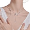 Fashion Necklace, Exquisite Butterfly Clavicle Chain, Temperament Fringe Butterfly Necklace, Butterfly Pendant - 3 of 4