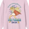 She-Ra Princess Of Power The Most Powerful Woman In The Universe Crew Neck Long Sleeve Adult Cradle Pink Sweatshirt - 2 of 2