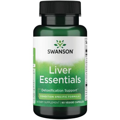 Swanson Liver Essentials 90 Veggie Capsules.