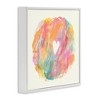 Stupell Industries Abstract Heart Fluid Mixed Pastels, 24" x 24" - 3 of 4