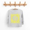 The Juniper Shop SmileyWorld Checkered Lightning Distressed Youth Long Sleeve Tee - 2 of 4