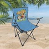 Margaritaville Camp Folding Chair with Waterproof Wireless Speaker - Blue - 2 of 4