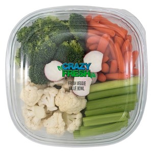 Crazy Fresh Veggie Value Bowl - 2.5lb - 1 of 3