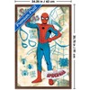 Trends International Marvel Animations' Your Friendly Neighborhood Spider-Man - Suit Concept Ideas Framed Wall Poster Prints - 3 of 4