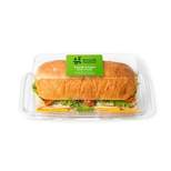 Turkey and Cheddar Ciabatta Sandwich - 8oz - Good & Gather™