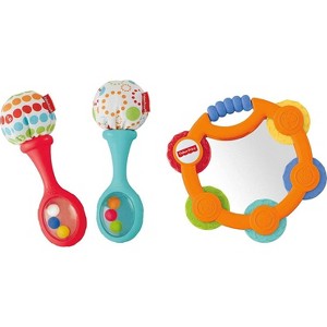 Fisher-Price Tambourine & Maracas Gift Set - 1 of 4