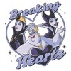 Women's Disney Villains Valentine's Day Breaking Hearts T-Shirt - 2 of 4