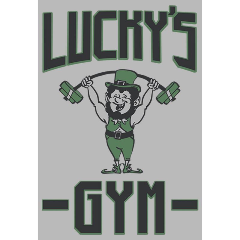 Men's Lost Gods St. Patrick's Day Lucky's Gym Tank Top, 2 of 6
