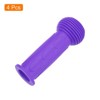 Unique Bargains Rubber Non-Slip Mushroom 7/8 Inch Bike Handlebar Grips 2 Pairs 4.33" - 3 of 4