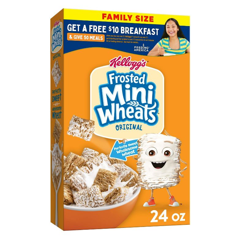 Kellogg's Original Frosted Mini-Wheats Breakfast Cereal, 1 of 13