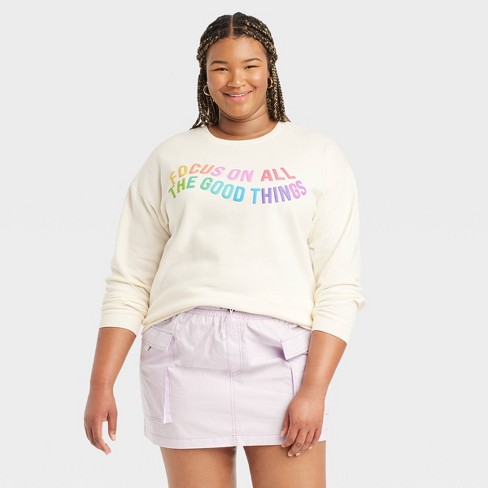 Women's Oversized Sweatshirt - Wild Fable™ Mint Green Xxs : Target