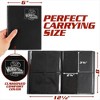 Monster Binder - 4 Pocket Trading Card Album - Matte White (Anti-theft Pockets Hold 160+ Yugioh, Pokemon, Magic the Gathering Cards) - 2 of 4