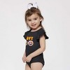 The Juniper Shop Groovy Boo Baby Flutter Sleeve Bodysuit - 2 of 3