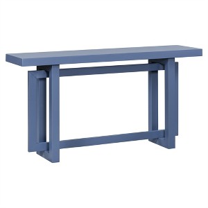 XINGHANZHENXUAN Entryway Table, Rectangle Design Console Table with Thick Pine Legs for Hallway, Living Room, Kitchen - 1 of 4