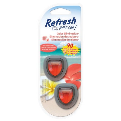 Car Vent Clip Air Freshener - Fresh Linen - 0.12 Fl Oz/2pk - Up