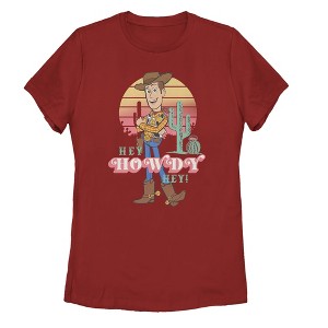 Women's Toy Story Hey Woody T-Shirt - 1 of 3