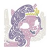 DIAMOND DOTZ Quick DOTZ My Little Pony Pipp Petals Diamond Art Painting Kit 5.1" X 5.1" - 2 of 4