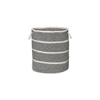 Colonial Mills Modern Woven Hampers - Black 17"x17"x22"