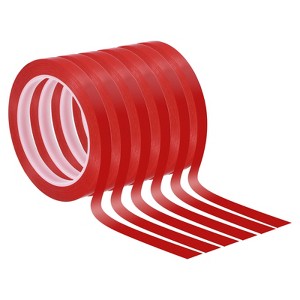 Unique Bargains DIY Art Film Thin Graphic Chart Highlight Marking Tapes 6 Pcs - 1 of 4