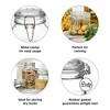 Bormioli Rocco Fido Storage Jar - 17.5 oz, Made of Premium Quality Italian Glass, Airtight Seal with Gasket - 4 of 4