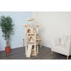 Go Pet Club 70" Jungle Rope Cat tree House with Sisal Covered Scratchers F828 - 2 of 2