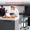 Commercial Food Mixer 20Qt, 1100W Electric Food Mixer 3 Speeds Adjustable - 2 of 4