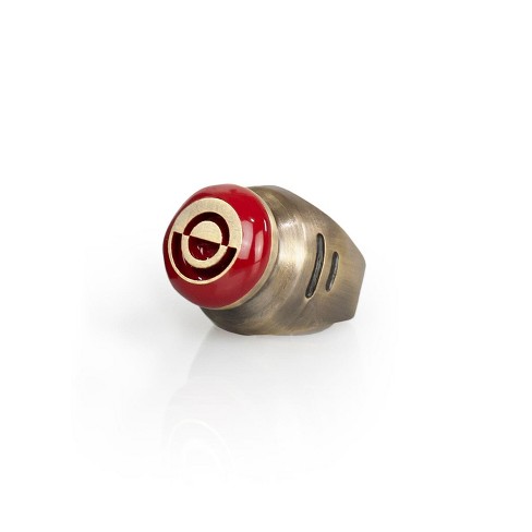 Star Wars Solo Crimson Dawn Symbol Rose Gold Tungsten Ring 8 mm