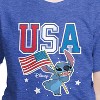 Boys' - Lilo and Stitch - USA Stitch Short Sleeve Graphic T-Shirt - 2 of 4