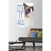 Trends International Grumpy Cat - Blue Unframed Wall Poster Prints - 2 of 4