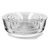 Kitchen Basics 8.5-inch Glass Bowl, Set of 4, 74 oz. - Sleek & Durable Soda-Lime Glass, BPA-Free, Dishwasher Safe, Ideal for Salads, Snacks - 4 of 4