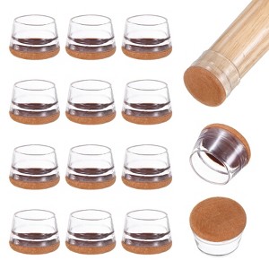 Unique Bargains Silicone Cups Chair Leg Floor Protectors Hardwood Floors 16 Pcs - 1 of 4