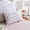 Linen Classique Dotted Windowpane Reversible Decorative Pillow - 3 of 3