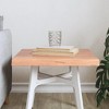 vidaXL Table Top, Light Brown 15.7"x15.7"x(0.8"-1.6") Treated Solid Wood Live Edge - 2 of 4