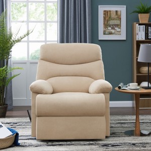 Wall Hugger Microfiber Pillow Top Arm Recliner Chair -  ProLounger - 1 of 4