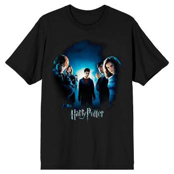 Harry Potter Hogwarts Students Men's Black T-shirt