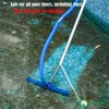 Quickway Imports 20" Vacuum Head Swivel Hose Connection Durable Nylon Bristles Heavy-Duty Brush for Pool, Compatible with 1-1/4 to 1-1/2" Pipe - 2 of 4
